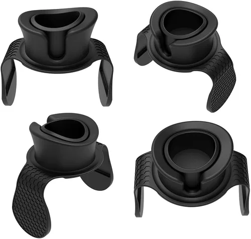 Vista 4 de Portavasos para sofá - Watruer El soporte antiderrame definitivo de silicona para tus bebidas en tu sofá o sofá - Negro