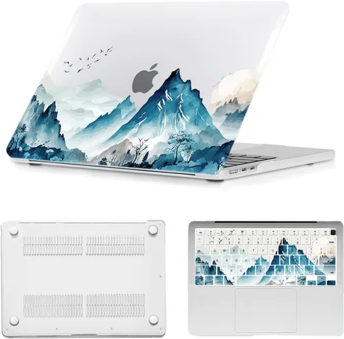 Vista 31 de Carcasa rígida para MacBook Air de 11 pulgadas 2018 2017 2016 2015 2014 2013 2012 versión modelo A1370 A1465, Air de 11.6 pulgadas cubierta dura