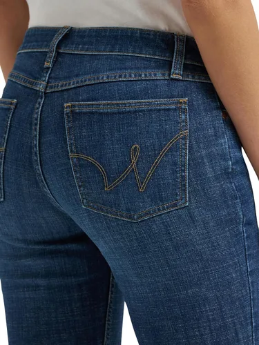 Vista 5 de Wrangler Women's Western Plus Size Mid Rise Stretch Boot Cut Jean Abby