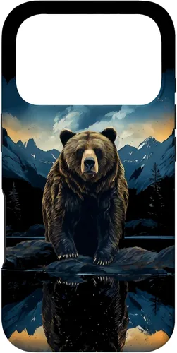 Vista 30 de Bear Grizzly Animal Mountain Hiking Case for iPhone 16
