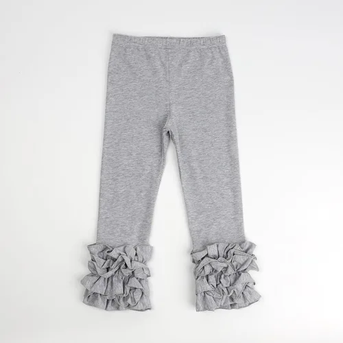 Vista 65 de HOOLCHEAN Leggings de algodón con volantes para bebés y niñas pequeñas