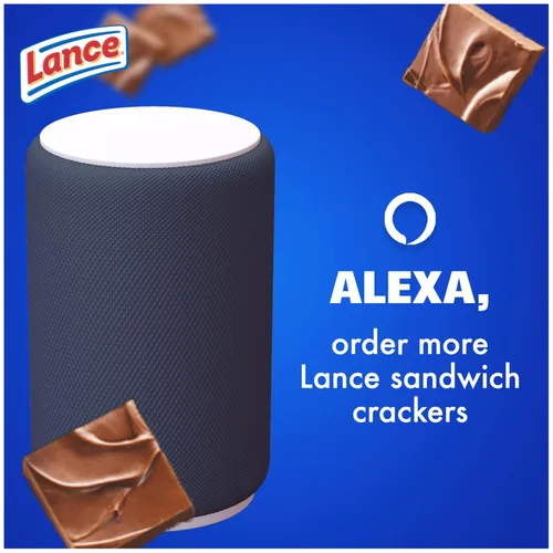 Vista 4 de Lance Galletas de sándwich, Nekot Fudge, caja de 8