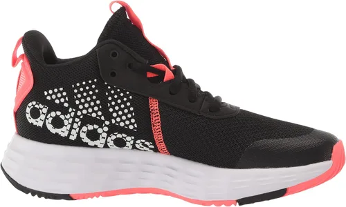 Vista 6 de adidas Ownthegame 20 - Tenis de baloncesto unisex para niños Core Black-white-turbo