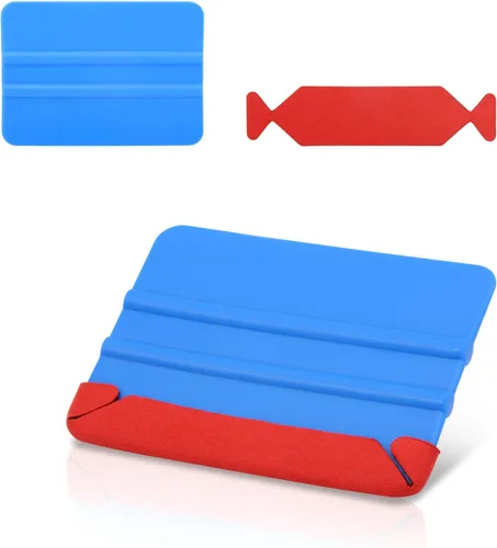 Vista 3 de Gomake Squeegee - Envolturas de vinilo de fieltro microfino para escobilla de goma de 4 pulgadas, herramienta de tintado de ventana de automóvil 10