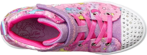 Vista 5 de Skechers Tenis unisex Twinkle Sparks-Unicorn Charm para niños pequeños