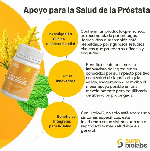 Vista 2 de Urolo-Q Soporte de próstata extra fuerte para prostatitis crónica, CPPS suplementos eficaces para la salud de la próstata de máxima fuerza
