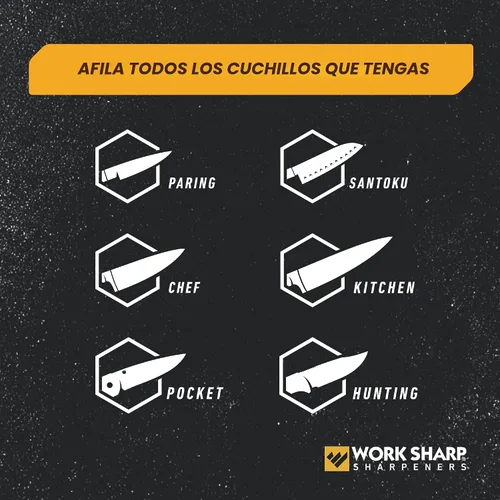 Vista 5 de Work Sharp Afilador de cuchillos rodantes, 4 ángulos de afilado, para todos los juegos de cuchillos de cocina