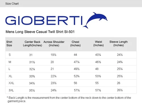 Vista 5 de Gioberti Camisa Oxford de sarga de 100% algodón para hombre