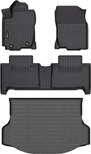 Vista 112 de Alfombrilla de maletero para todo tipo de clima para Mazda CX-30 2020-2025 2026, accesorios de maletero de auto de ajuste personalizado - Negro