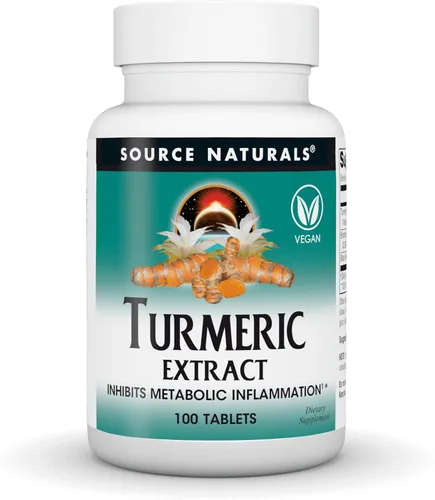 Vista 7 de Source Naturals Extracto de cúrcuma - Apoya la respuesta inflamatoria saludable - 50 tabletas