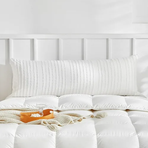 Vista 35 de WARMDERN - Fundas de almohada beige tamaño queen, fundas de almohada estándar, juego de 6 fundas de almohada de microfibra suave, textura boho