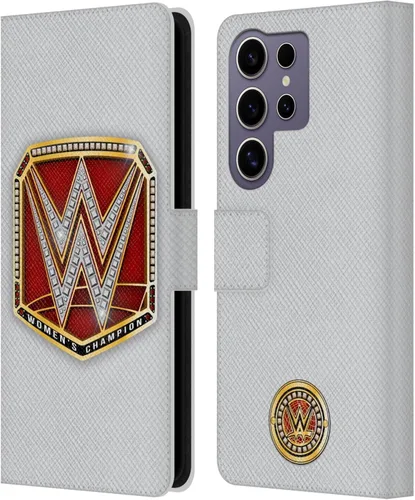 Vista 26 de Head Case Designs Officially Licensed WWE Cruiserweight Champion Title Belts Leather Wallet Case Compatible with Samsung Galaxy A07 4G Campeón