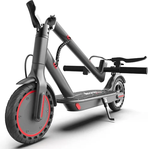 Vista 11 de WERHY 8.5'' Electric Scooter, 350W Powerful Motor, 19MPH Top Speed, 12-15 Miles Long Range, Folding E Scooter with Dual Braking