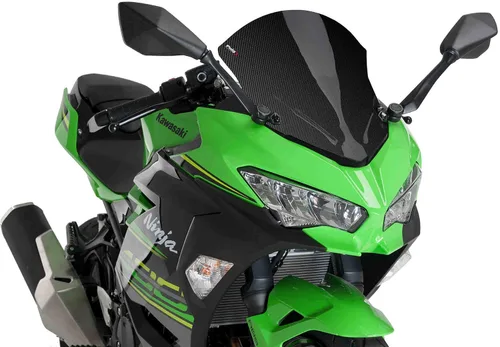 Vista 4 de Puig Pantalla Racing Kawasaki Ninja 400 18' C/Humo Oscuro