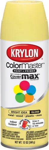 Vista 28 de Krylon K05160202 ColorMaster Pintura + imprimación, plana, negro, 12 onzas