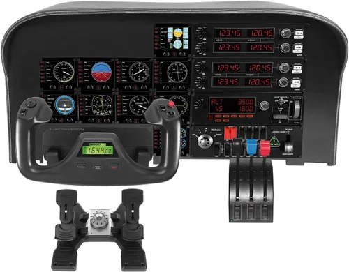 Vista 5 de logitech PRO - Pedales de timón de vuelo