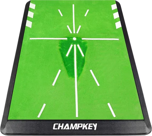Vista 11 de CHAMPKEY Heavy-Duty Golf Hitting Mat - Swing Path Feedback Golf Practice Mat - Ideal for Indoor and Outdoor Training