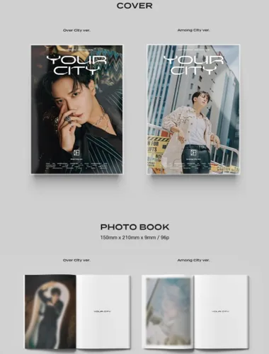 Vista 2 de [Set] JUNG YONG HWA - Tu ciudad segundo mini álbum + 2 ver set (sin póster)