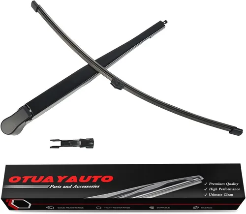 Vista 11 de OTUAYAUTO - Limpiaparabrisas premium de repuesto - Compatibilidad con Porsche Cayenne 08-17, VW Touareg 08-16 - Ajuste de precisión, rendimiento
