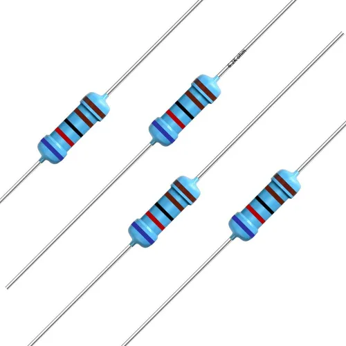 Vista 129 de California JOS - 100 resistencias de 0.24 ohm 1/2 W (0.5 vatios) ±1% tolerancia de película metálica, resistencia fija múltiple de valores