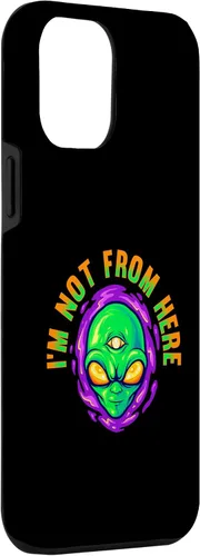 Vista 3 de iPhone 15 Pro Max UFO, UAP, Space, Space, Unknown Flight Object, Alien Case