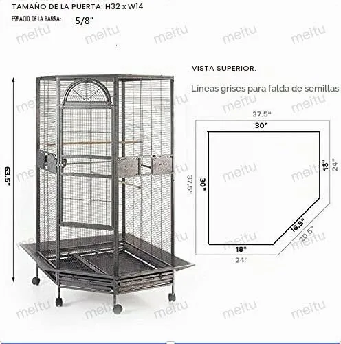 Vista 2 de Parrot Escape - Jaula para pájaros (pequeña)