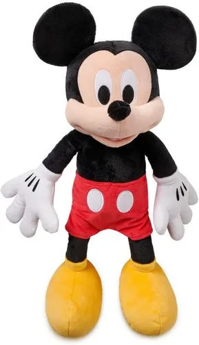 Vista 10 de Disney Store Juguete oficial de ángel mediano suave para niños, personaje de peluche con textura mullida y detalles bordados, orejas flexibles