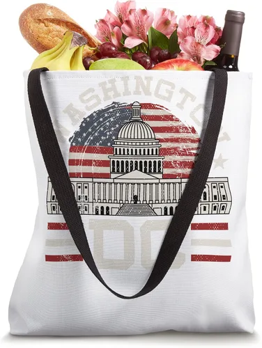 Vista 4 de Love Washington DC USA Gift Design Idea Tote Bag