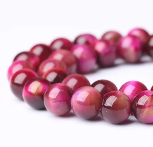 Vista 143 de 100 cuentas de piedra multicolor natural de 0.236 pulgadas (0.236 in), cuentas espaciadoras sueltas redondas para hacer pulseras, collares, aretes