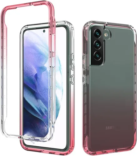 Vista 35 de Pzwoxukhov Funda para Xiaomi Poco M3 M2010J19CG M2010J19CI Caso, alta transparencia, color degradado, funda de absorción de impactos anticaída