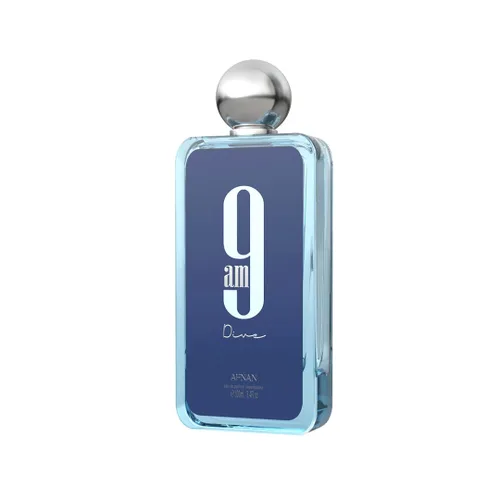 Vista 2 de Afnan 9 AM Dive Unisex Eau De Parfum, 3.4 Fl. Oz