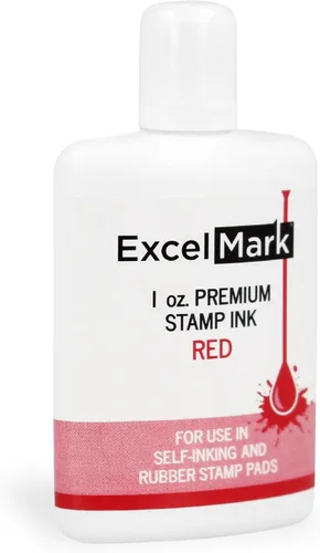 Vista 11 de ExcelMark Premium - Tinta de recambio para sellos autoentintados - 1 onza (Negro)