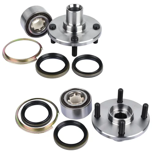 Vista 30 de 512150 2PCS Cojinete de rueda trasera y conjunto de cubo