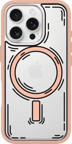 Vista 65 de OtterBox Symmetry Series - Funda para iPhone 16, Autumn Rust