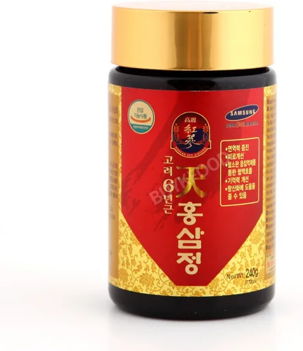 Vista 7 de Extracto de oro de ginseng rojo de raíz coreana de 6 años, 240 g (8.5 oz) X 2ea, saponina, panaxs