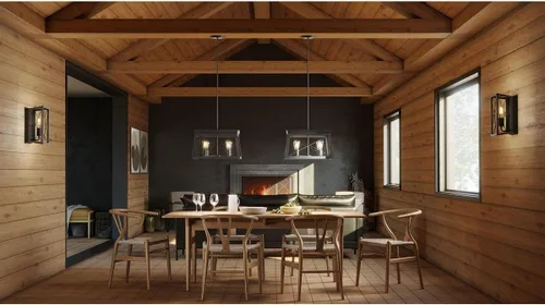 Vista 2 de Progress Lighting Briarwood - Aplique de pared, roble negro