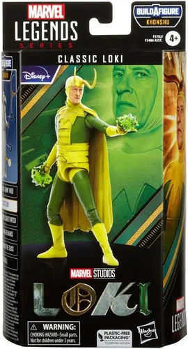 Vista 2 de Marvel Legends Series MCU Disney Plus Classic Loki - Figura de acción