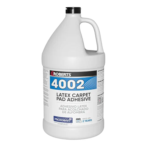 Vista 6 de Roberts Adhesivo de látex para alfombras, 1 galón (3,78 L) (paquete de 2)
