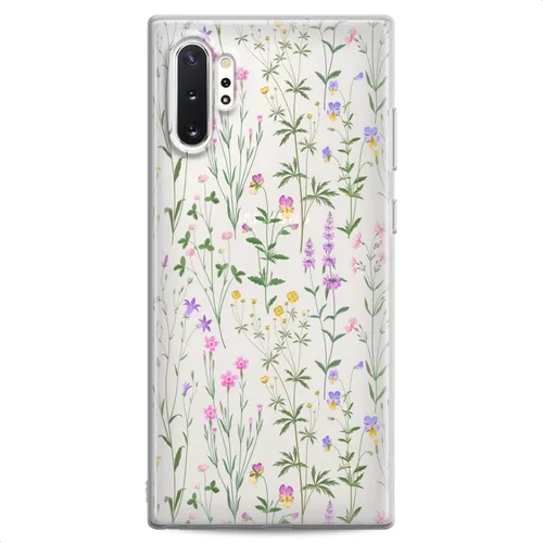 Vista 16 de Funda compatible con Samsung A91 A54 A52 A51 A50 A20 A11 A12 A13 A14 A03s A02s Floral Green Roses Vintage Slim Fit Flowers Cute Blue Print Pink