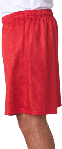 Vista 2 de A4 Pantalones cortos de malla de tricot forrados