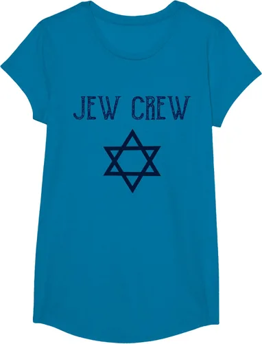 Vista 52 de Camiseta Jew Crew Jewish Star, gris, S