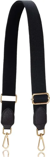 Vista 7 de Allzedream - Correas de bolso de reemplazo, bolsos de lona anchos de cuero ajustables Negro
