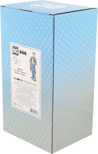 Vista 7 de Enesco DC Comics Couture de Force the Joker Standing on Playing Card Figurilla, 8.9 pulgadas, multicolor