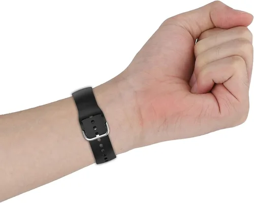 Vista 4 de Senter Correa de repuesto de liberación rápida de goma suave de 0.866 in para reloj inteligente Xiaomi S1 pro