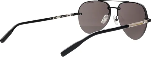 Vista 5 de Gafas de sol Montblanc MB 0018 S- 005 NegroGris Plata