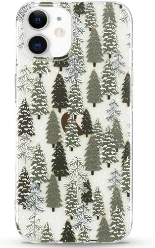 Vista 11 de LCHULLE Compatible con iPhone SE 2022/2020 Funda para iPhone 8 iPhone 7 Funda de Navidad Santa Vacaciones Diseño Transparente Claro Mujeres Hombres