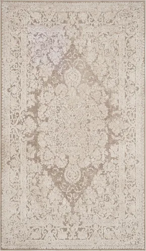 Vista 33 de SAFAVIEH - Alfombra decorativa de la colección Reflection - 2'3" x 3', color beige y crema, no desprende pelusa y fácil de limpiar, ideal