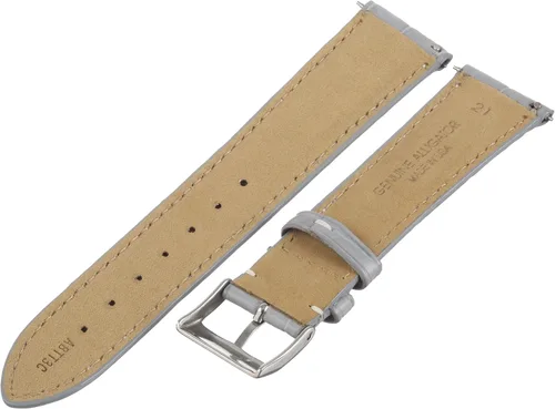 Vista 2 de Reloj suizo International 21ABTT3C 21ABTT3C correa de cocodrilo genuino gris claro, Moderno