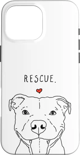 Vista 19 de Rescue Love Smiling Pit Bull, Pittie, Pitbull Mom, Dog Lover Case for iPhone 17