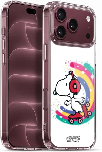 Vista 66 de Head Case Designs Funda de gel con licencia oficial de Peanuts Beach Surf Snoopy Boardwalk Airbrush [protección de grado militar] compatible